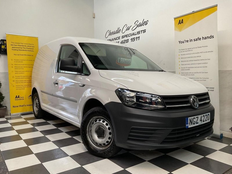 Used VOLKSWAGEN CADDY 2019 White for sale £11990 in Stockport